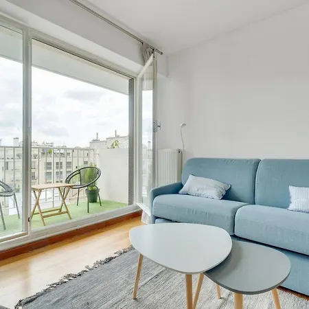 Luminous Apt 4pers With Balcony Feriehus Paris